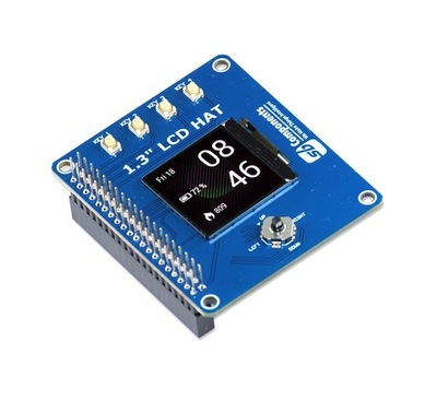 1.3” LCD HAT - moduł z wyświetlaczem LCD IPS 1,3