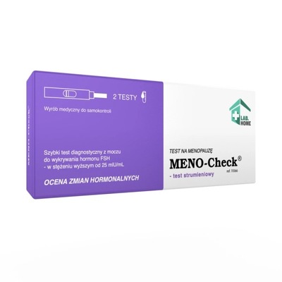 Lab Home Test na menopauzę MENO-Check – 2 testy z moczu