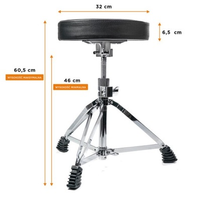 DrumParts DT-700 Stołek perkusyjny