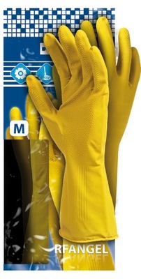 Rękawice ochronne z lateksu flokowane RFY r. 10-XL