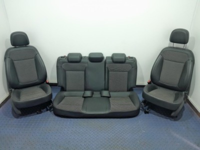Opel astra j lift sedan сиденья заднее сиденье комплект полукожа eu фото №1