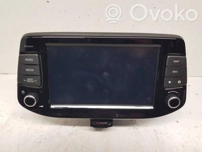 Hyundai i30 iii оригинальные радио навигация navi 96550-g4101 2017- фото №1