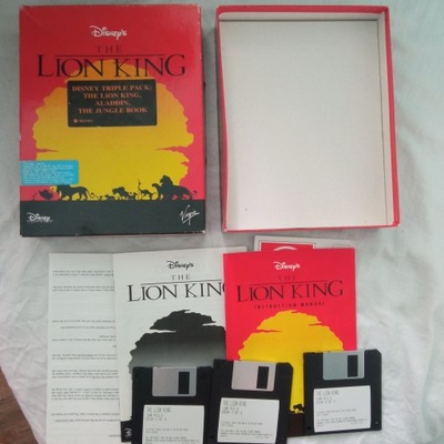 DISNEY'S THE LION KING PC BIG BOX ENG
