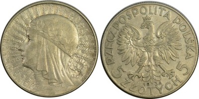 DW17. 5 ZŁ 1934 POLONIA STAN: II SREBRO