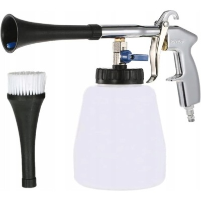 PROFESJONALNY PISTOLET DO CZYSZCZENIA TAPICERKI SZCZOTKA REGULACJA
