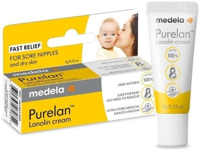 MEDELA PURELAN 100 7g Maść lanolinowa na brodawki