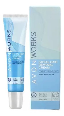 Avon Works Krem do depilacji twarzy 15 ml