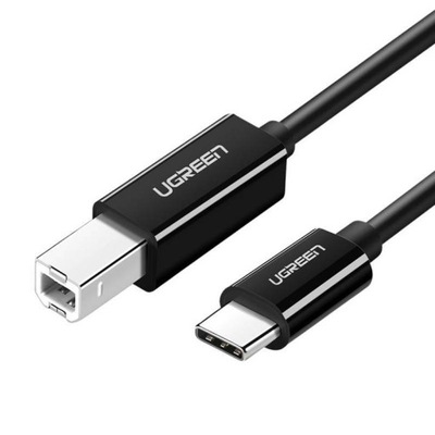 Kabel USB-C 2.0 do USB-B UGREEN US241 do drukarki, 1m