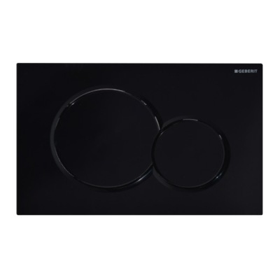 Przycisk spłukujący do WC Geberit Sigma 01 czarny połysk zamiennik