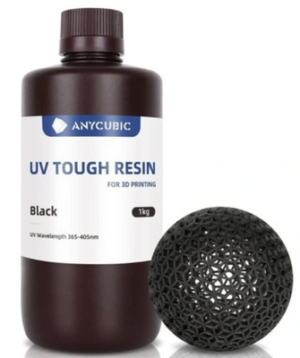 ŻYWICA UV ANYCUBIC 1L TOUGH BLACK CZARNY