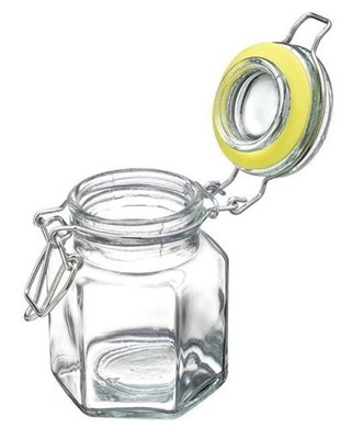 Pojemnik szklany hermetyczny słoik EDO 100 ml