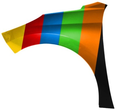 Крыло левый do peugeot 207 06-13 kthd kth фото №1