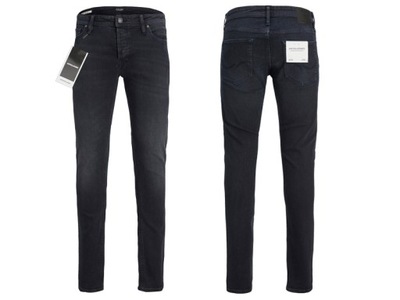 JEANSY MĘSKIE JACK&JONES W32 L30 LIAM SKINNY FIT