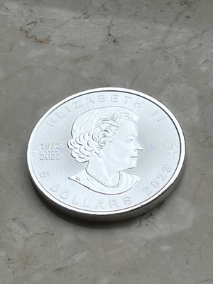Moneta srebrna Kanadyjski Liść Klonowy 2023