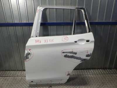 Дверь левая задние левый задняя bmw x3 f25 фото №1