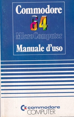 Commodore C64 Microcomputer instrukcja po włosku