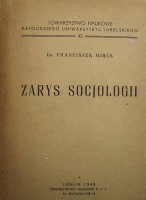 Zarys Socjologii 1948 r.