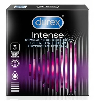 PREZERWATYWY STYMULUJĄCE DUREX INTENSE EMOJI 3