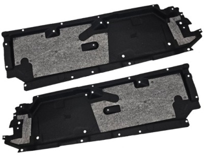 Захист підвіска підлога audi q7 ii 4m0 15- плита niecka ліва права new фото №1