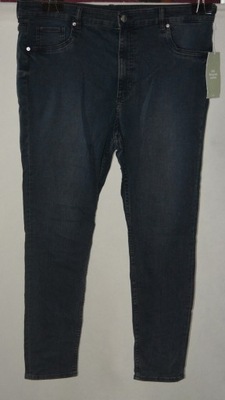Elastyczne jeansy rurki H&M 50