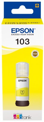 ORYGINALNY Tusz EPSON 103Y yellow żółty C13T00S34A