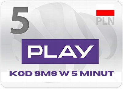 doładowanie play 5PLN