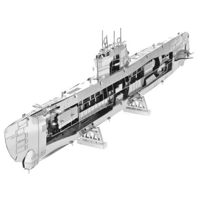 Metal Earth U-Boat Type XXI Model Metalowy