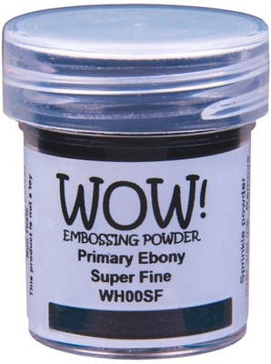 PUDER DO EMBOSSINGU - Wow! - Primary Ebony czarny