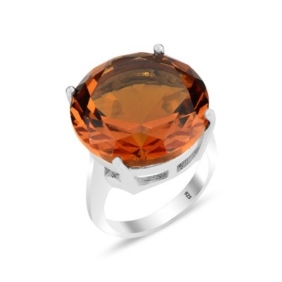 20mm Zultanite Color Change Stone Silver Ring