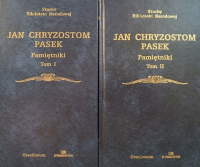 PAMIĘTNIKI JAN CHRYZOSTOM PASEK stan bdb