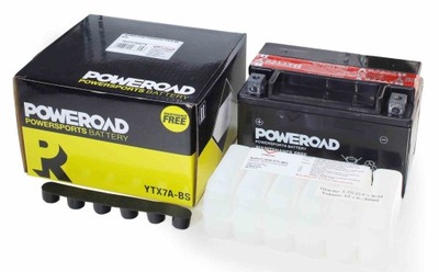 АККУМУЛЯТОР POWEROAD YTX7A-BS 6AH