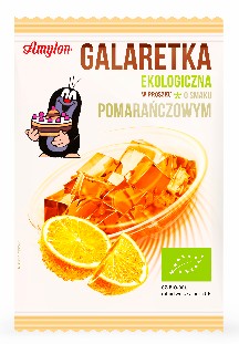 Galaretka o smaku pomarańczowym BIO 40g Amylon