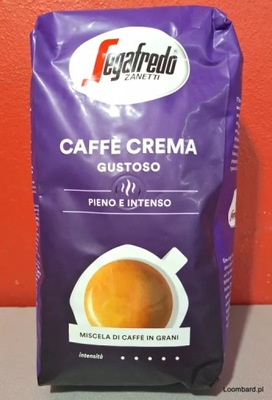 KAWA SAGAFREDO CAFFE CREMA GUSTOSO 1KG