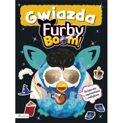 FURBY BOOM! Książeczka z wycinankami i naklejakami