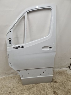 Дверь левая передние перед белый mercedes sprinter 907 910 18- фото №1