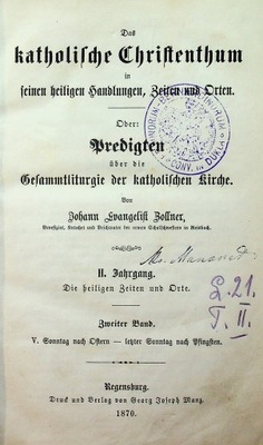 Das katholische christentum in seinen heiligen