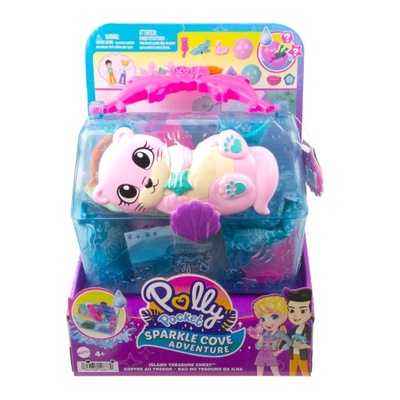 Polly Pocket Wyspa skarbów kuferek KHV47