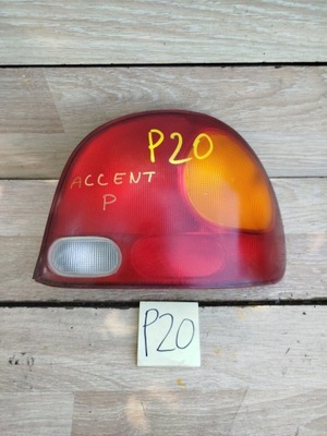 Лампа задняя правая правый задняя hyundai accent i фото №1