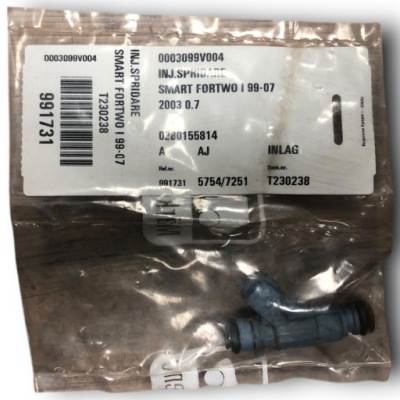 Smart fortwo інжектор пального 0003099v004 фото №1
