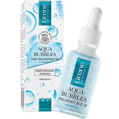 LIRENE AQUA BUBBLES HYDROSERUM GŁEBOKO NAWILŻAJĄCE