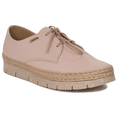 Espadryle półbuty damskie Maciejka 02936-15 różowe r.41