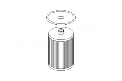 FILTRO COMBUSTIBLES TOPRAN 2D0127159  