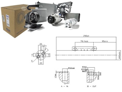 Осушувач кондиціонера renault twingo ii wind 1.2 03.07- nissens фото №1
