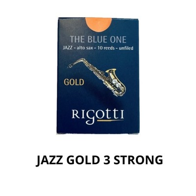 Stroik Rigotti Gold Jazz 3 strong saksofon alt.