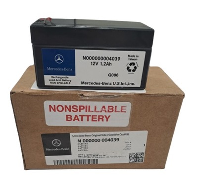 Аккумулятор дополнительный 1.2 ah mercedes wiele modeli фото №1