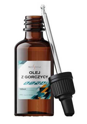 Olej musztardowy 100ml olej z nasion gorczycy