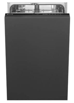 ZMYWARKA DO NACZYŃ DO ZABUDOWY 45CM CZARNA UNIVERSAL SMEG ST4512IN