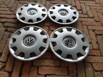 TAPACUBOS ORIGINAL 14 VW POLO GOLF 3 JUEGO  