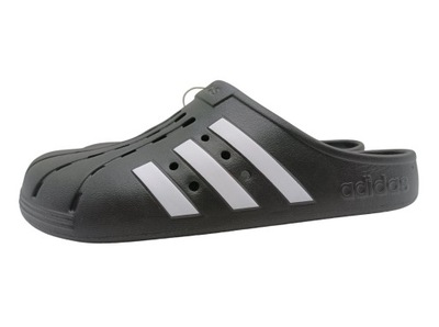 Adidas Adilette Clog, klapki męskie, czarne, r.47