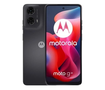 MOTOROLA Smartfon moto g24 8/128 GB Matte Charcoal